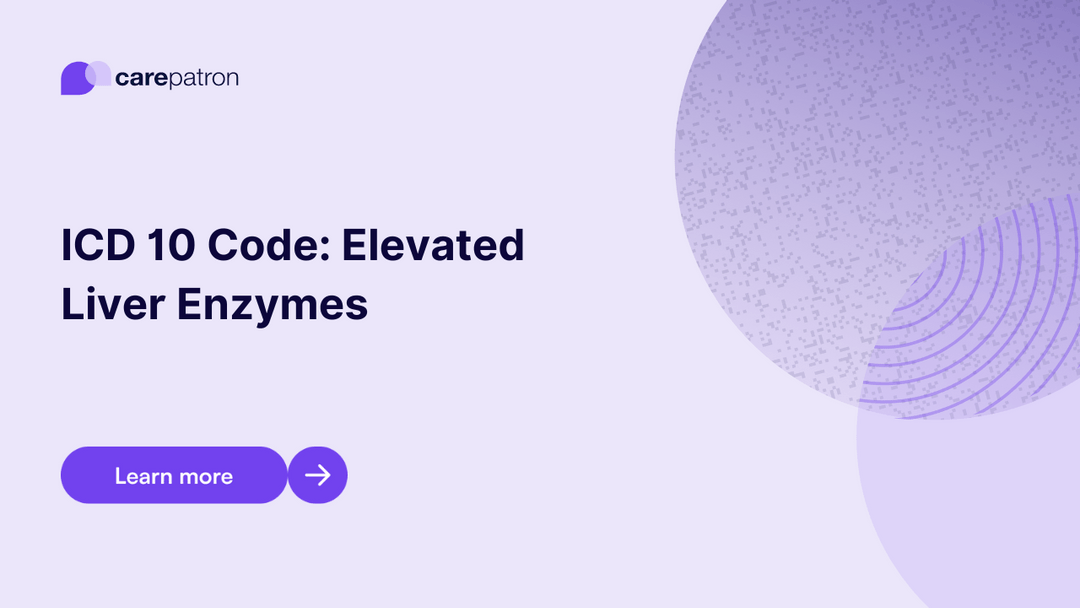 Elevated Liver Enzymes ICD10CM Codes 2023